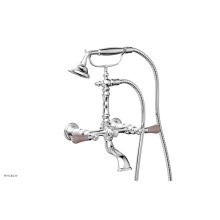 Phylrich K2393-33/026 - Regent Versailles Pink Onyx Lever Handle On   Exposed Tub & Shower