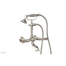 Phylrich K2393-33/014 - Regent Versailles Pink Onyx Lever Handle On   Exposed Tub & Shower