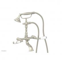 Phylrich K2393-39/03U - Exp. Tub & Hnd Shwr  Valencia Wht Hdls