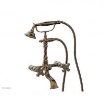 Phylrich K2393-53/047 - MARVELLE Exposed Tub & Hand Shower - Cross Handle K2393-53