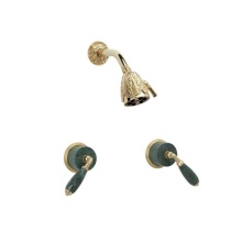 Phylrich K3338F/10B - 2 Handle Shower, V