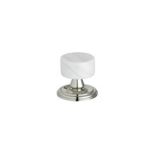 Phylrich K52/008 - Cab Knob, White Marb