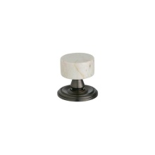 Phylrich K54/040 - Cab Knob, Beige Marble