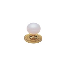 Phylrich K93/040 - Cab Knob, Pink Onyx