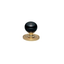 Phylrich K94/004 - Cab Knob, Black Onyx