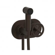 Phylrich 220-64/11B - Wall Mounted Bidet Set Works, Cross Handle