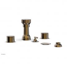 Phylrich 230-60/047 - 4 Hole Bidet Knurl Hdl