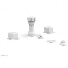 Phylrich 290-63/050 - 4 Hole Bidet Cube Hdl