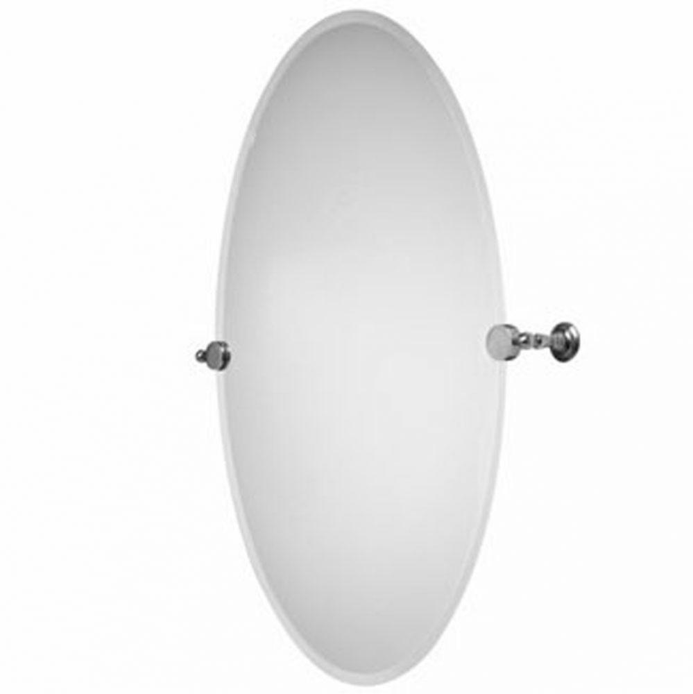 Kingston Oval Mirror 21'' W X 32'' H X 3/16'' D