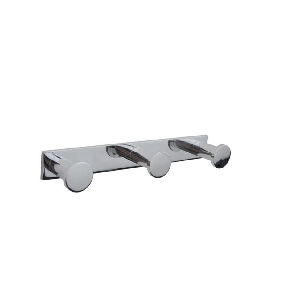 Essentials Chrome Triple Robe Hook