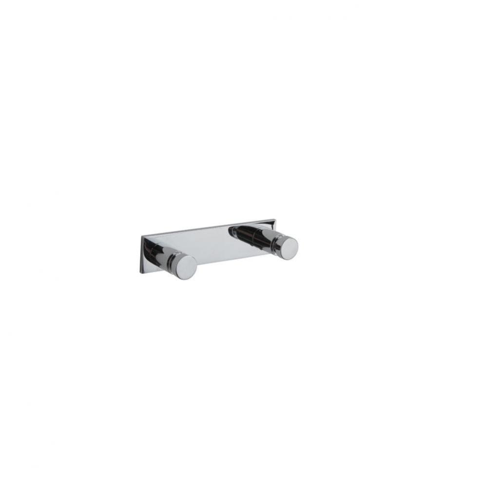 Essentials Chrome Double Robe Hook