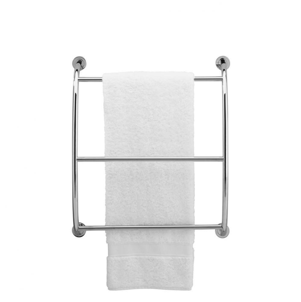 Essentials Chrome Wall Mounted Towel Rack