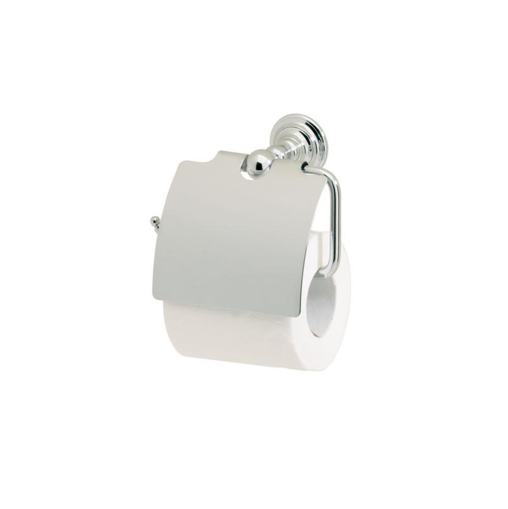 Kingston Chrome Toilet Paper Holder W/Lid