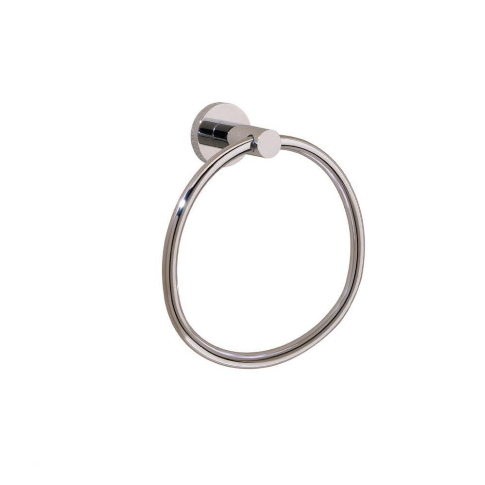 Porto Chrome Small Towel Ring - 6''