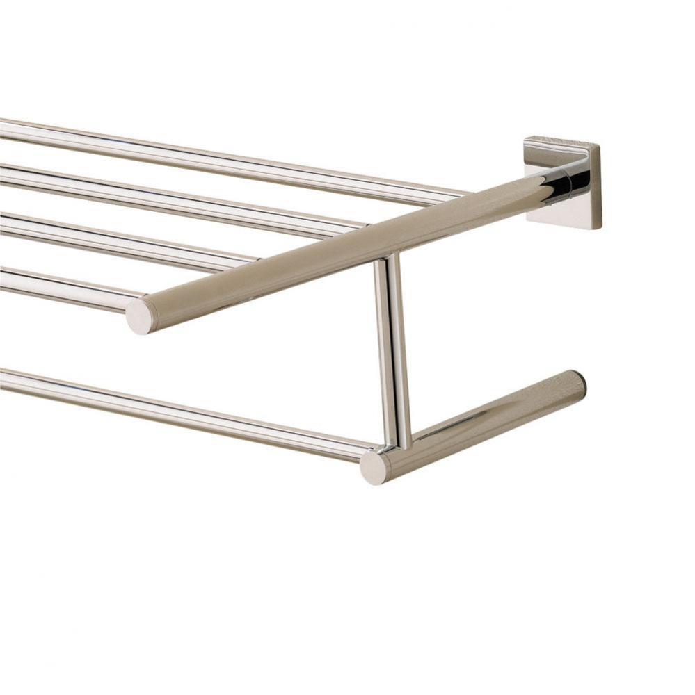 Braga Chrome Finish Towel Rack (15 3/4'')