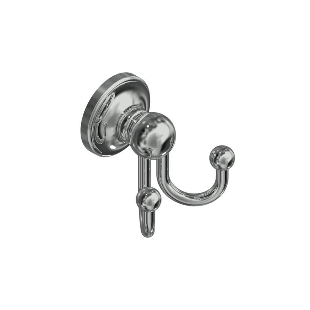 Olympia Chrome Double Hook