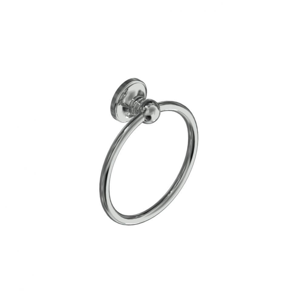 Olympia Chrome Towel Ring