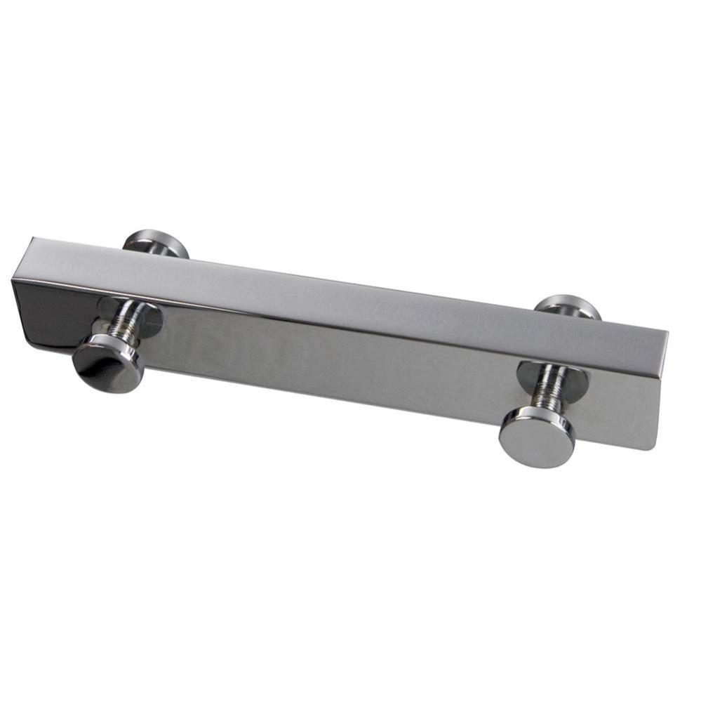 Classic Chrome Shower Door 4 Hook Fitting