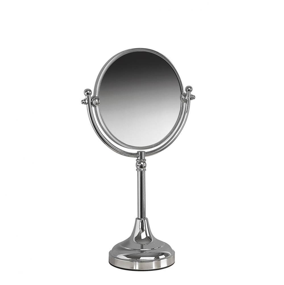 Classic Chrome Free Standing X3 Mag Mirror