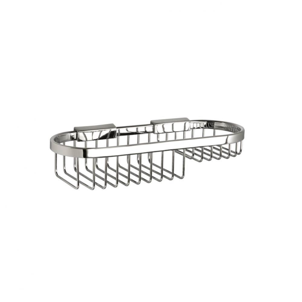 Classic Chrome Oval Basket - Small 3 1/2'' X 11''