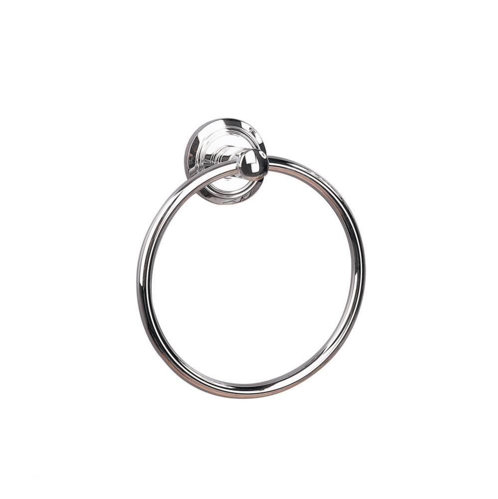 Oslo Chrome Towel Ring, 6 1/2'' X 2 1/8'' X 7 1/2''