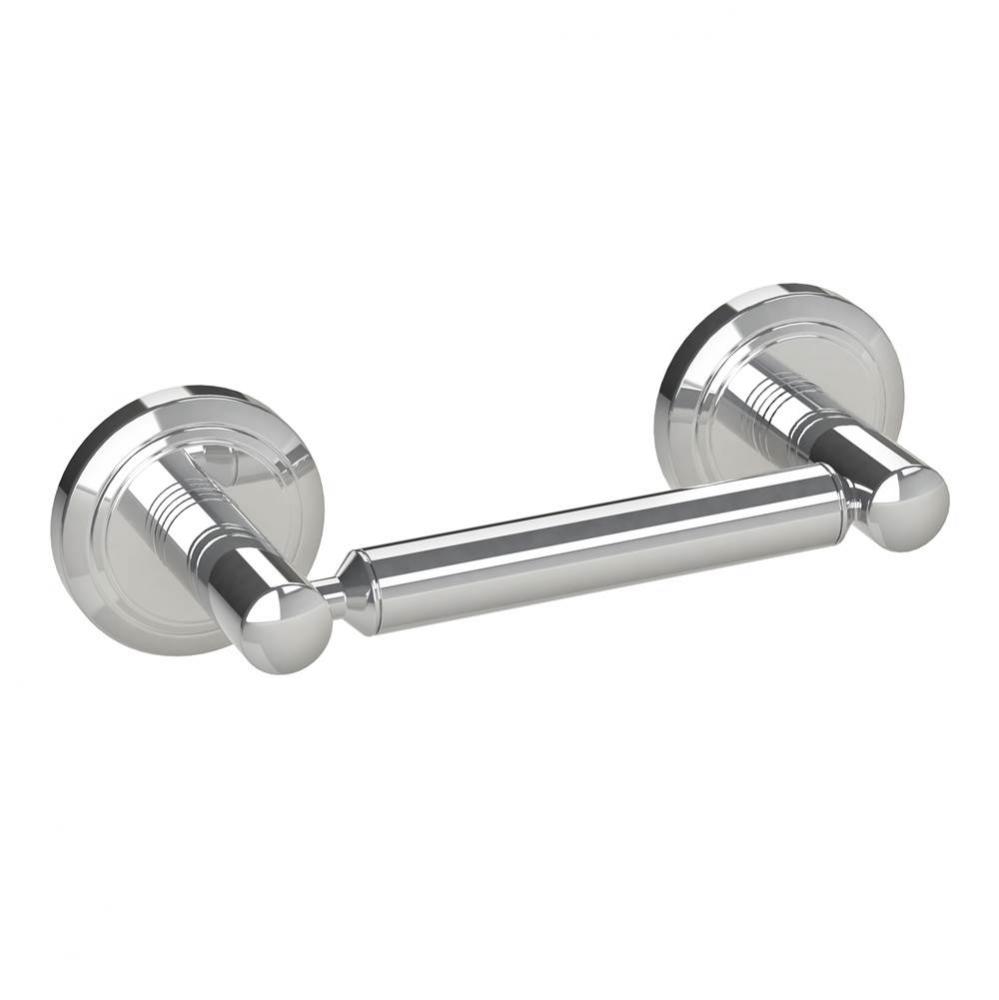 Oslo Chrome Double Post Toilet Roll Holder, 8'' X 3'' X 2 1/4''