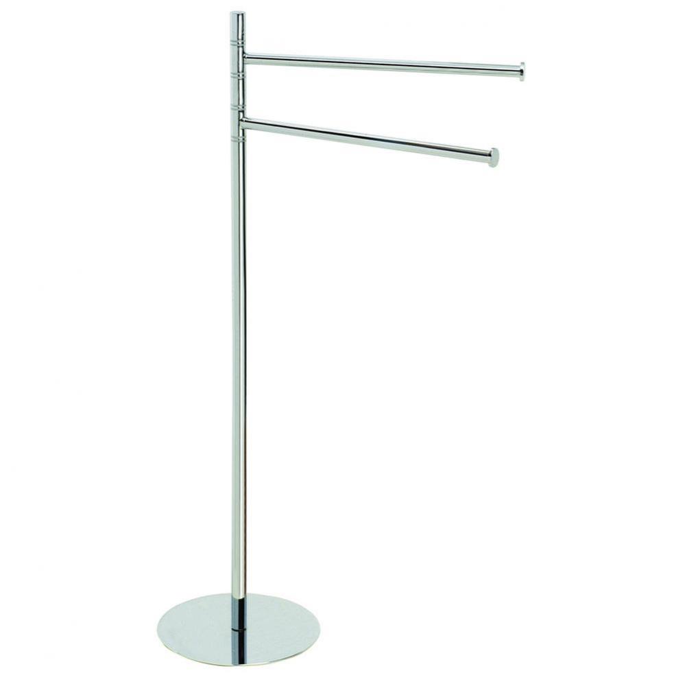 Omnia Chrome Towel Rack