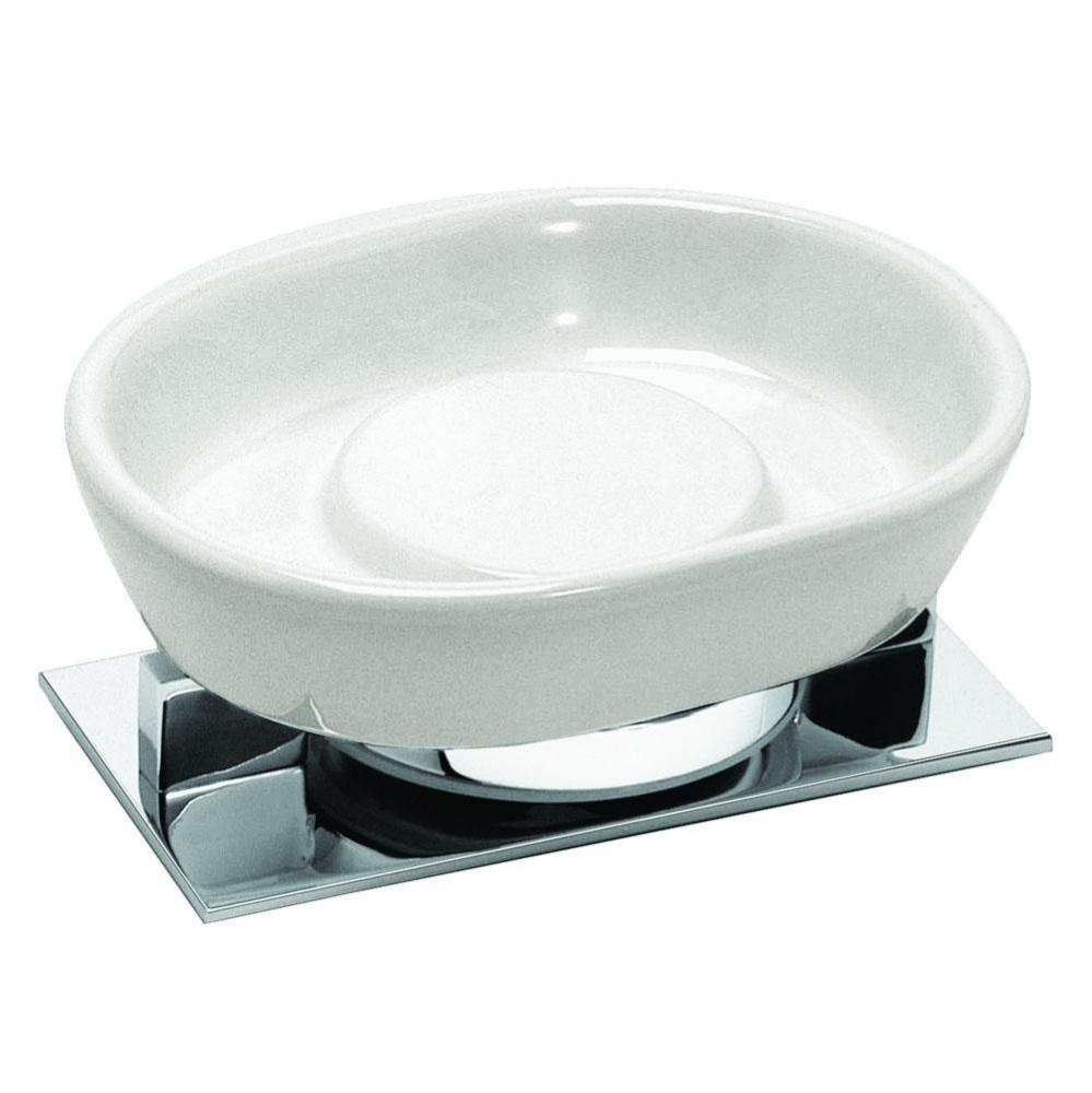 Sensis Chrome Soap Dish Holder