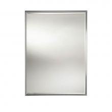 Valsan 53206CR - Essentials Chrome Rectangular Framed Mirror W/Bevel