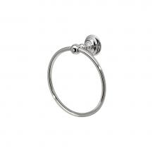 Valsan 66342CR - Kingston Chrome Towel Ring 8-1/4''