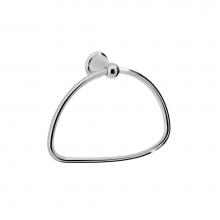 Valsan 66840CR - Sintra Chrome Towel Ring 8''