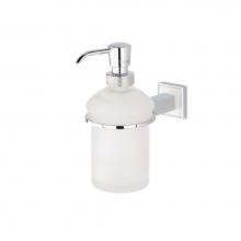 Valsan 67484CR - Cubis-Plus Chrome Liquid Soap Dispenser