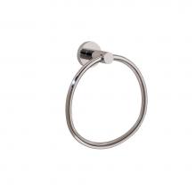 Valsan 67540CR - Porto Chrome Small Towel Ring - 6''