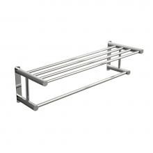 Valsan M667CR - Classic Chrome Towel Rack 9'' X 24 1/2''