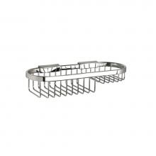 Valsan M867CR - Classic Chrome Oval Basket - Small 3 1/2'' X 11''