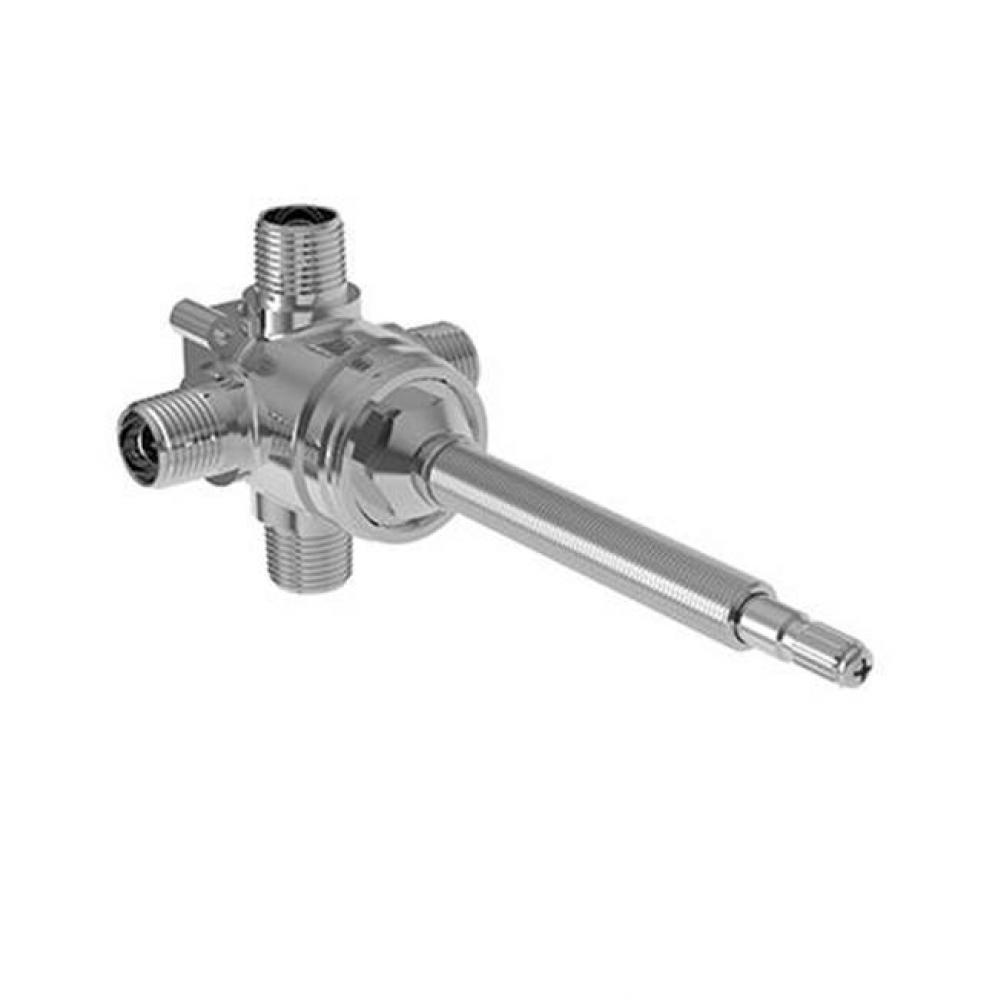 1/2'' In-wall diverter valve, 3 function w/pause