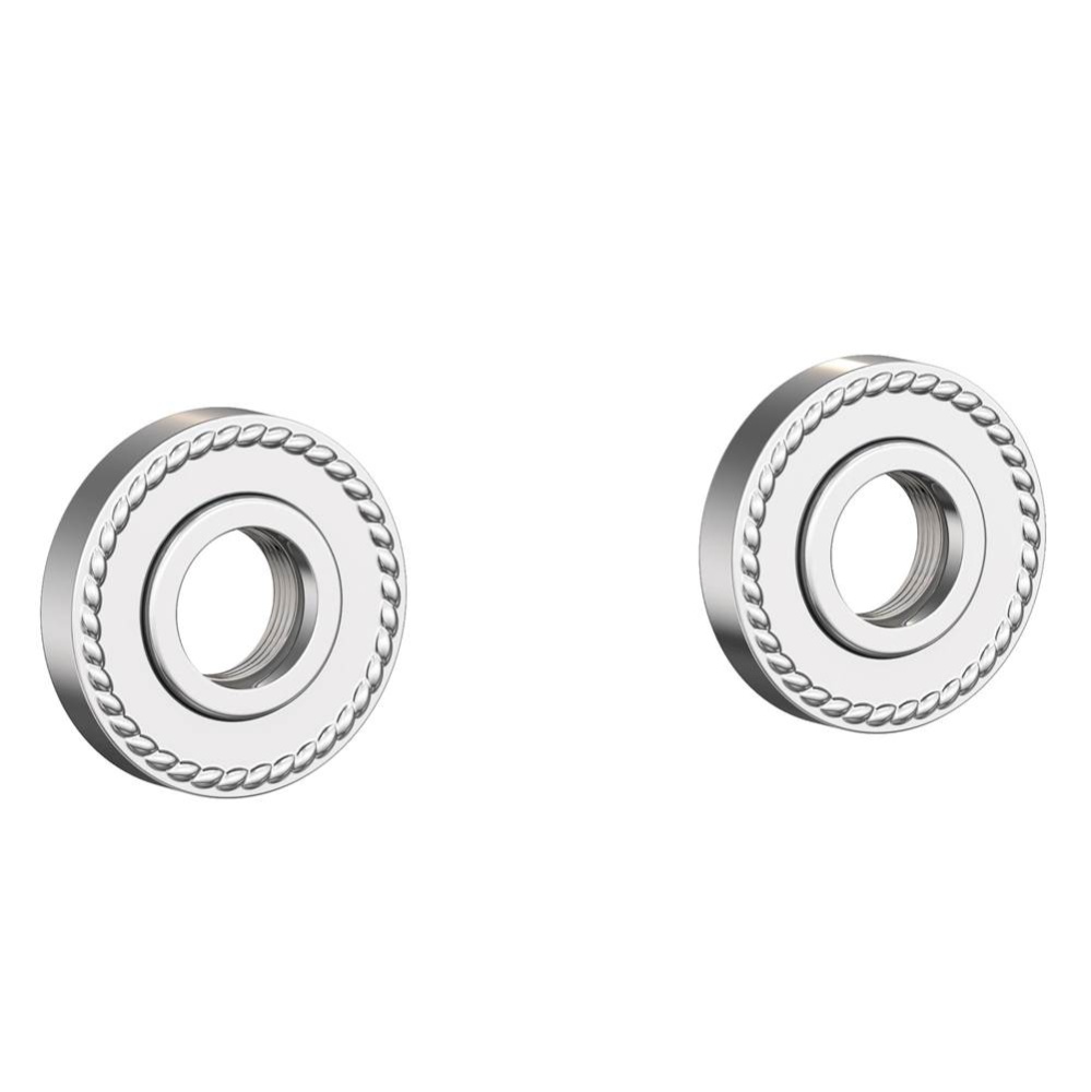 Amisa Grab Bar Decorative Rings & Mounting Kit