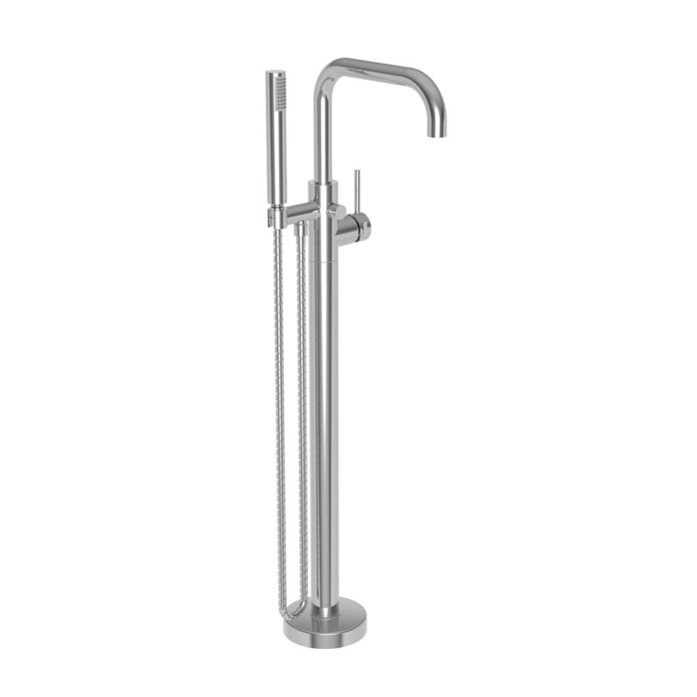 East Square® Exposed Tub and Hand Shower Set - Free Standing