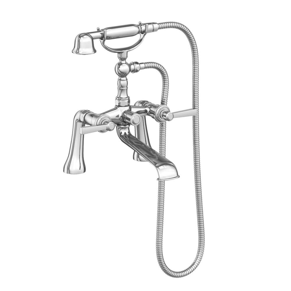Miro Exposed Tub & Hand Shower Set - Deck Mount