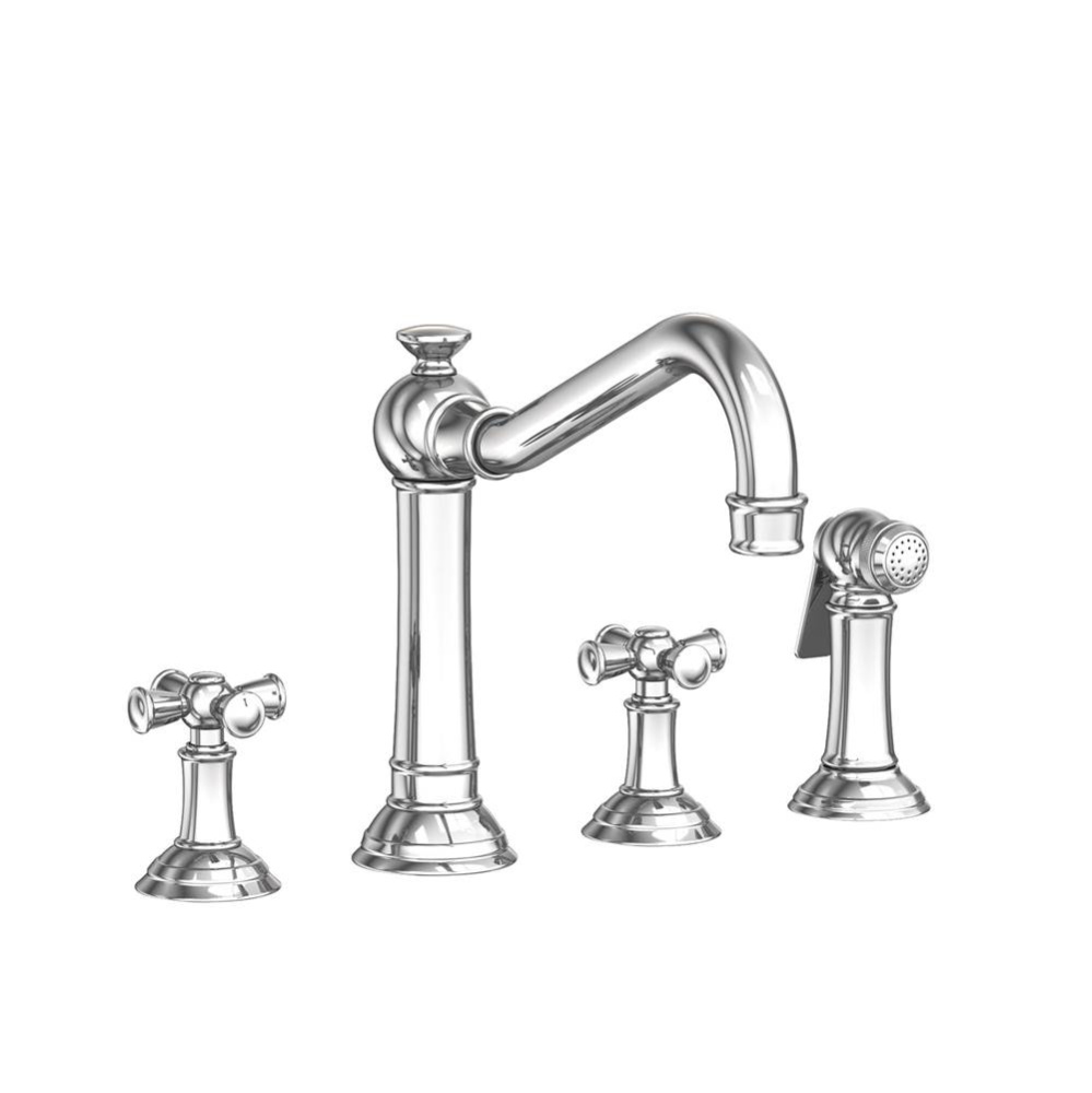 Jacobean Kitchen Faucet with Side Spray