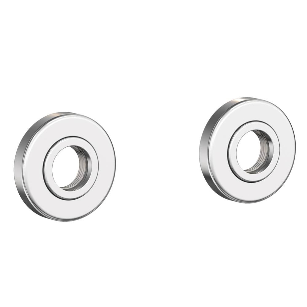 Priya® Grab Bar Decorative Rings & Mounting Kit