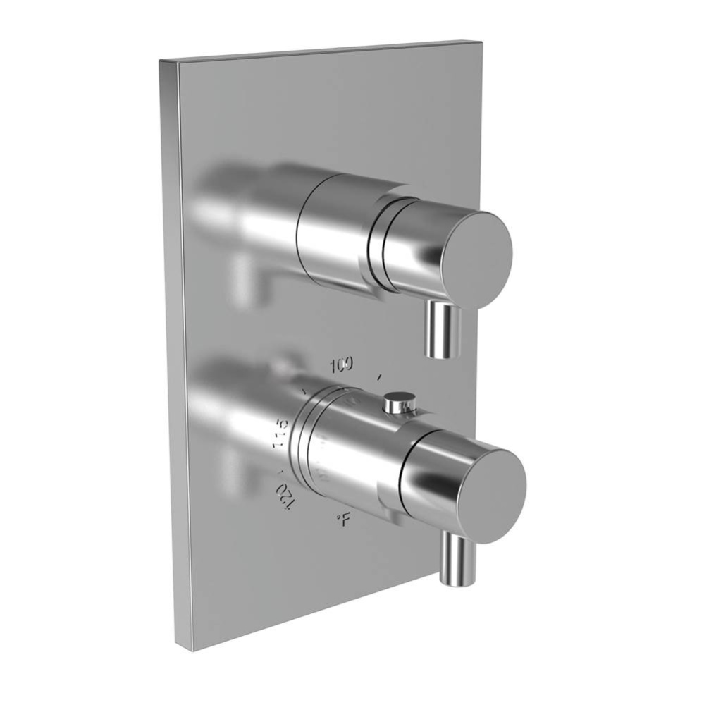 East Linear® 1/2'' Square Thermostatic Trim Plate with Handle