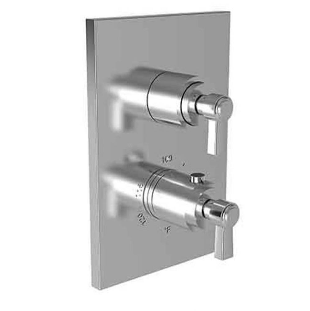 1/2'' Square Thermostatic Trim Plate With Handle