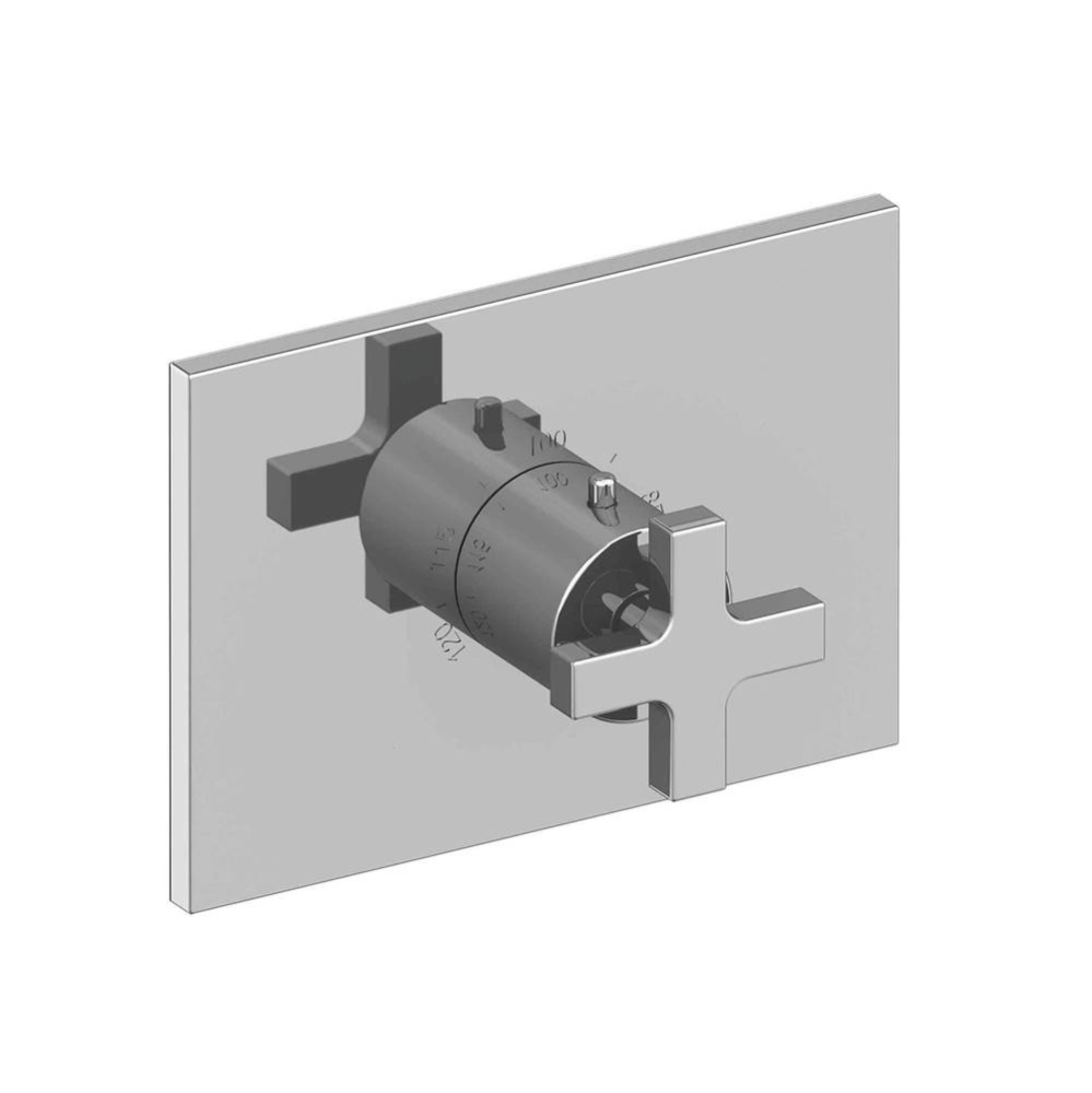 Secant® 3/4'' Rectangular Thermostatic Trim Plate with Handle