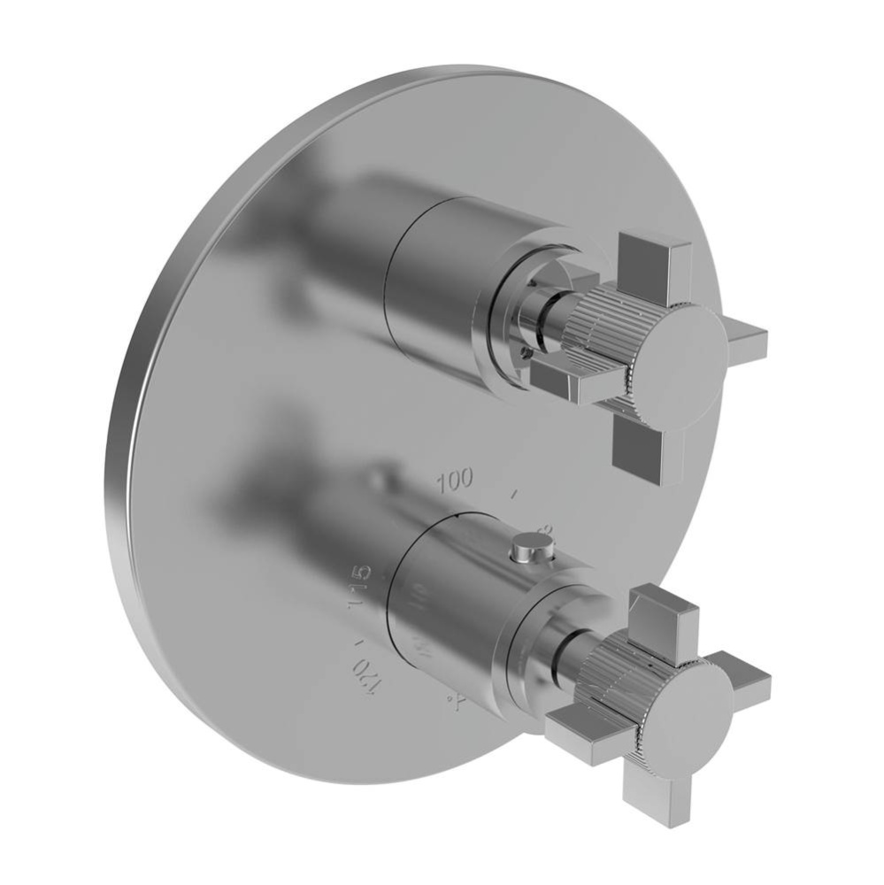 Pardees® 1/2'' Round Thermostatic Trim Plate with Handle
