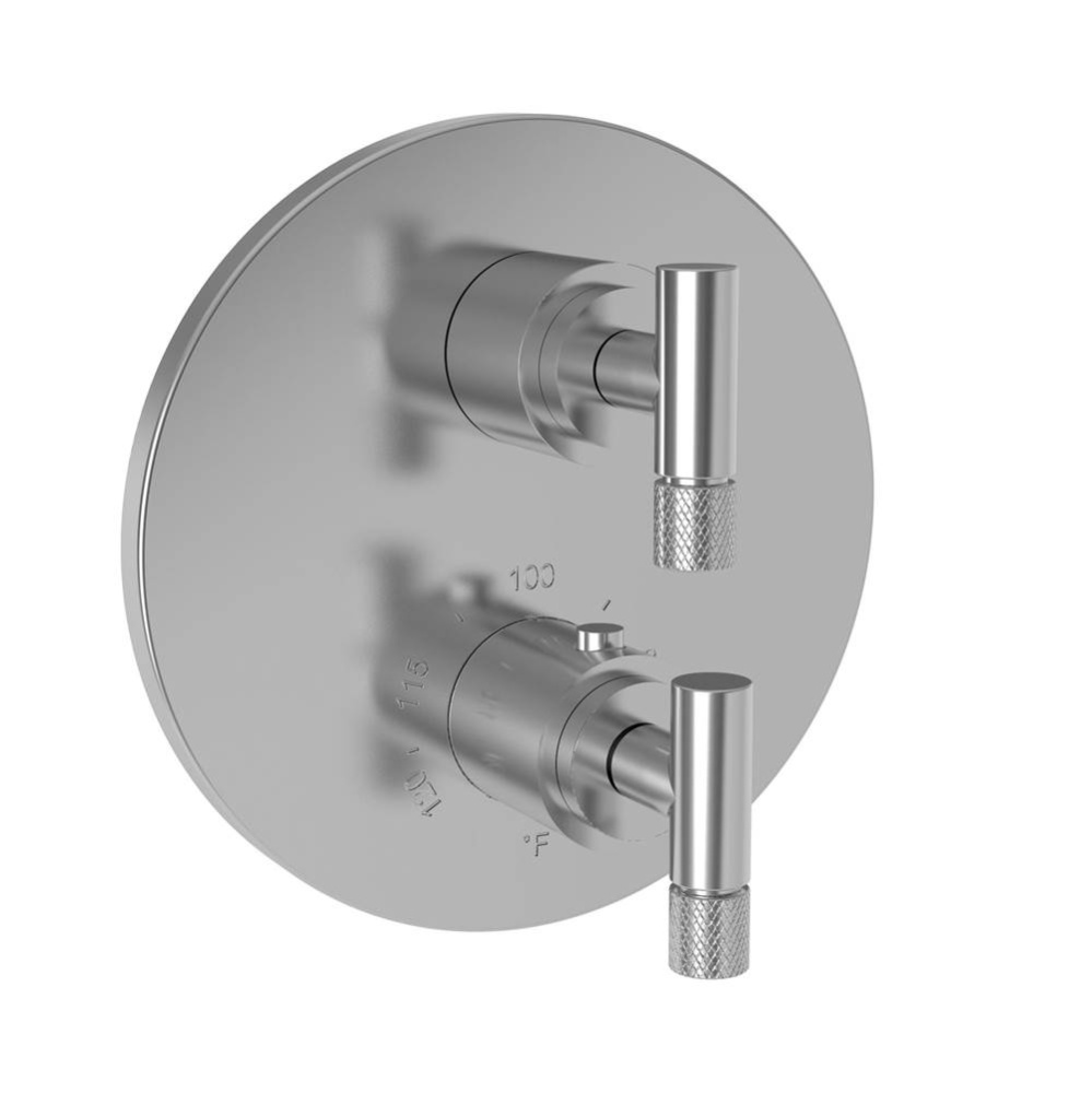 Muncy 1/2'' Round Thermostatic Trim Plate with Handle