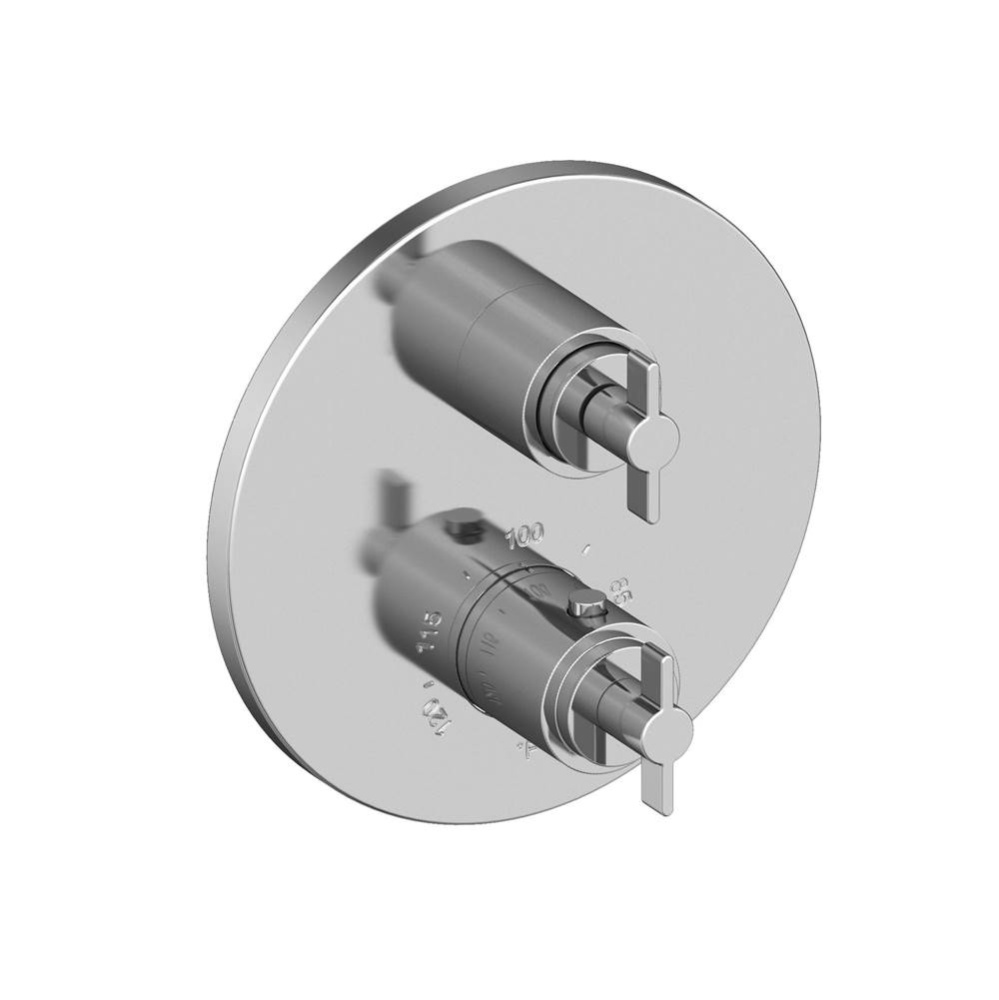 Tolmin® 1/2'' Round Thermostatic Trim Plate with Handle