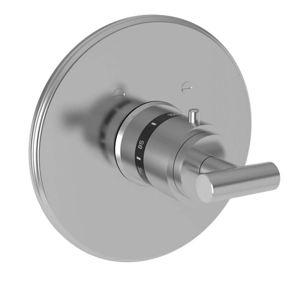 East Linear® 3/4'' Round Thermostatic Trim Plate with Handle