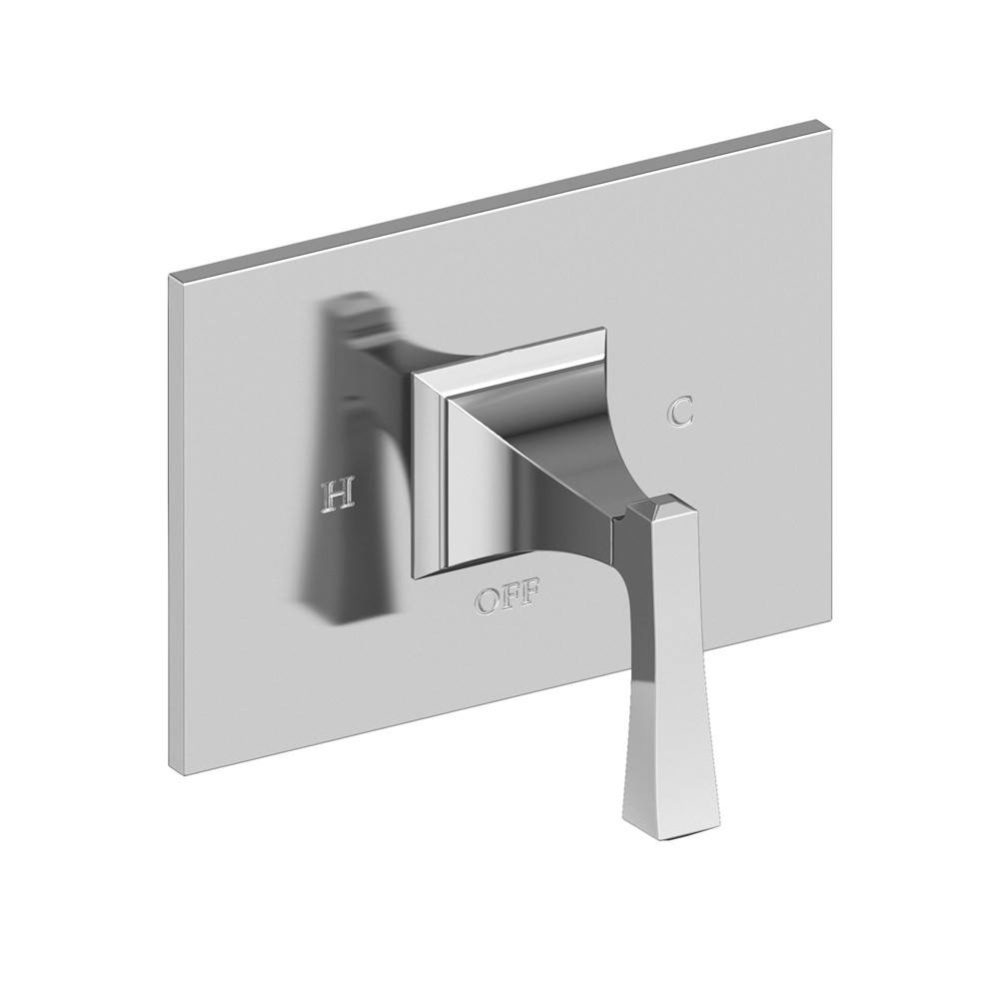 Joffrey® Balanced Pressure Shower Trim Plate with Handle. Less showerhead, arm and flange.