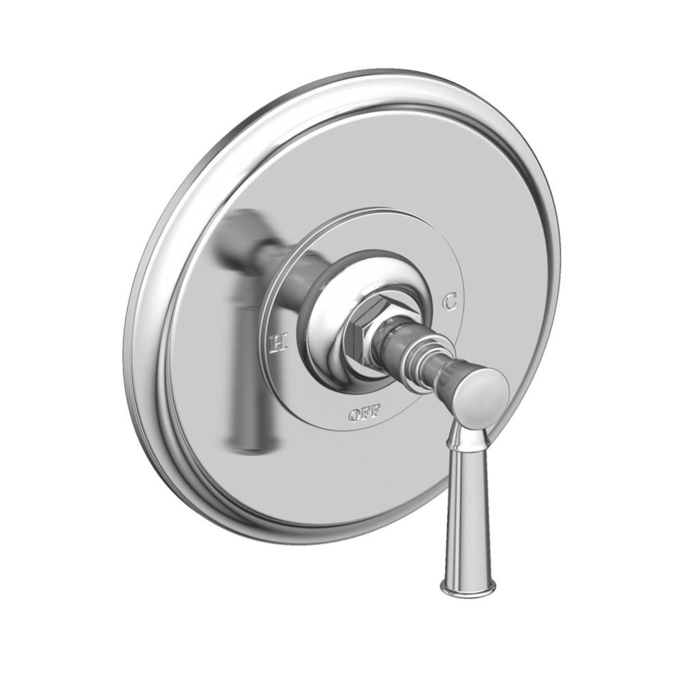 Vander Balanced Pressure Shower Trim Plate with Handle. Less showerhead, arm and flange.